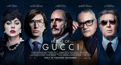 acteur gucci|Gucci movie with lady gaga.